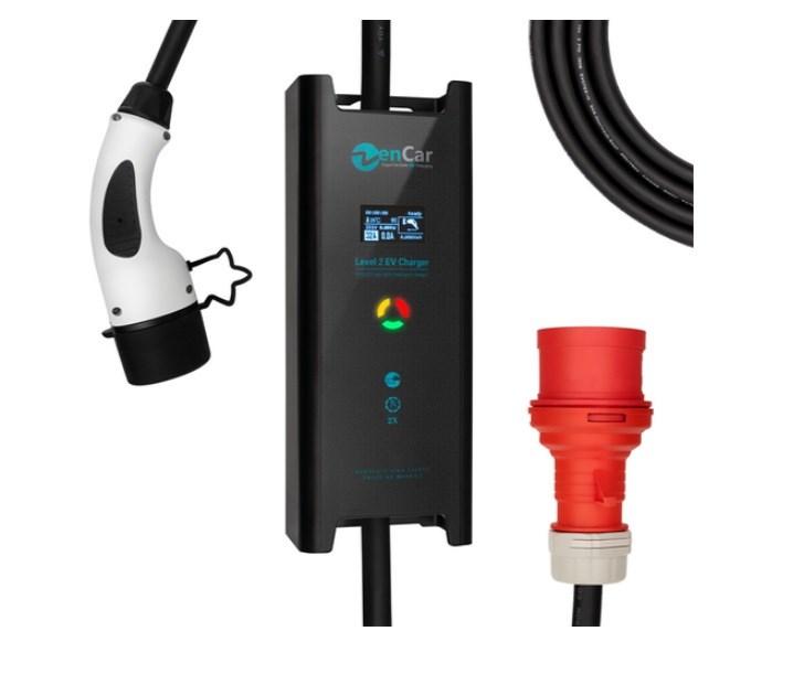 ZENCAR MODEL C 11kW MOBILE CHARGER FOR ELECTRIC CAR, modelis PAA11KW