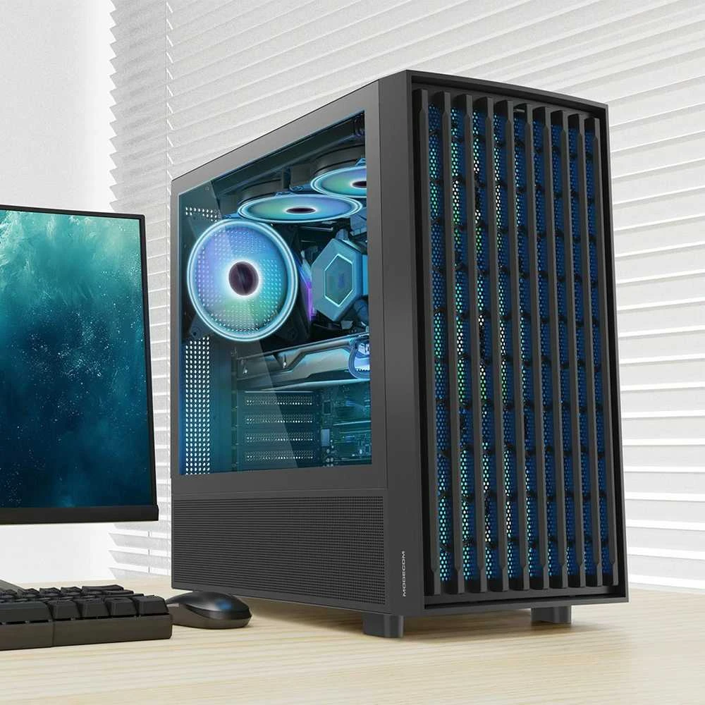 MODECOM BREEZE ARGB Flow MIDI USB 3.0 X 2 CYPE-C kompiuterio dėklas