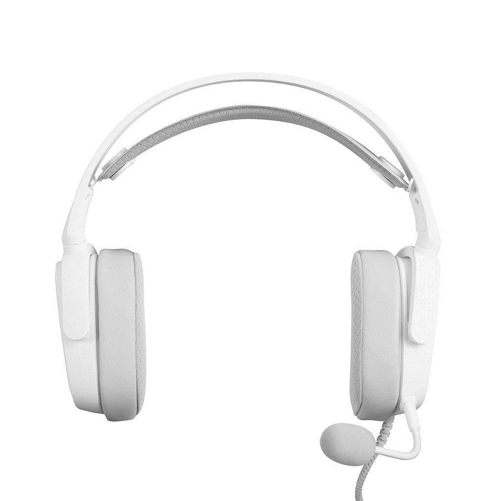 MODECOM MC-899 PROMETHEUS baltos laidinės ausinės 7.1 | USB