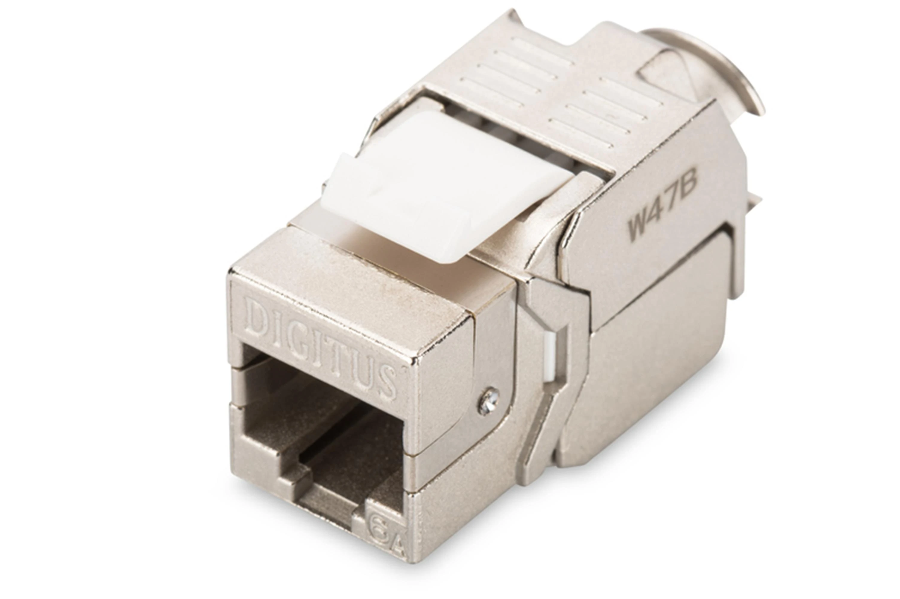 Assmann Electronic DIGITUS Keystone modulis Cat6A RJ45 500 MHz ekranuotas be įrankių