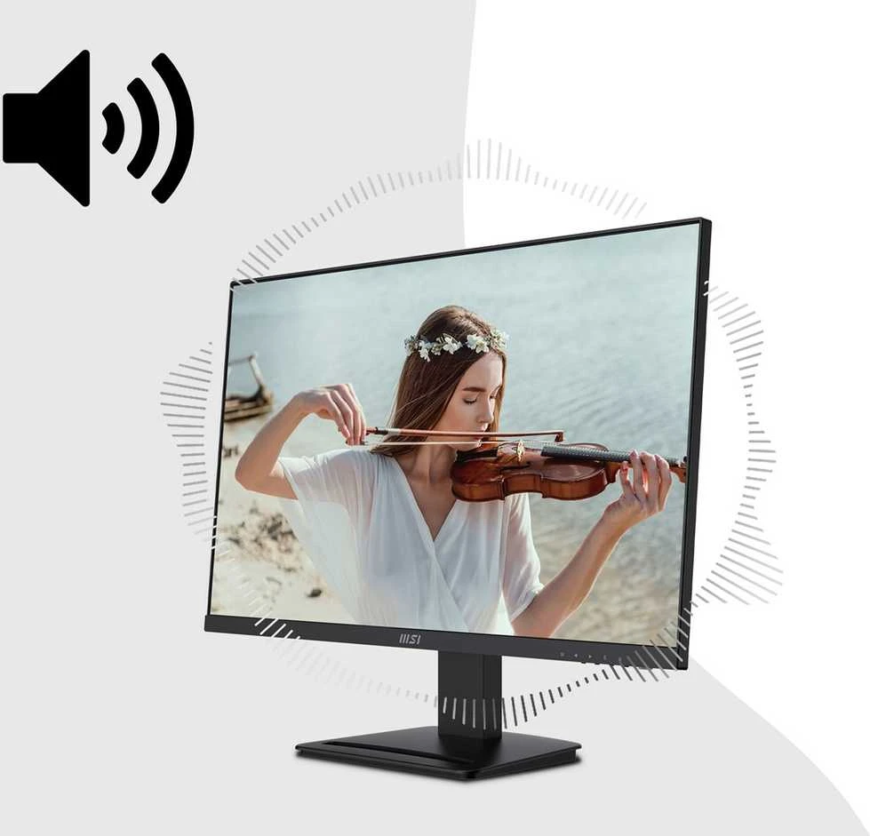 Monitorius MSI PRO MP273A 27" / FHD / 100Hz / 1ms (MPRT) juodos spalvos