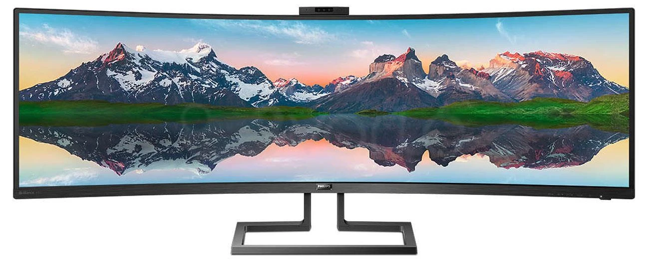 Monitorius Philips 499P9H/00 48,8" (124 cm), Juodos spalvos
