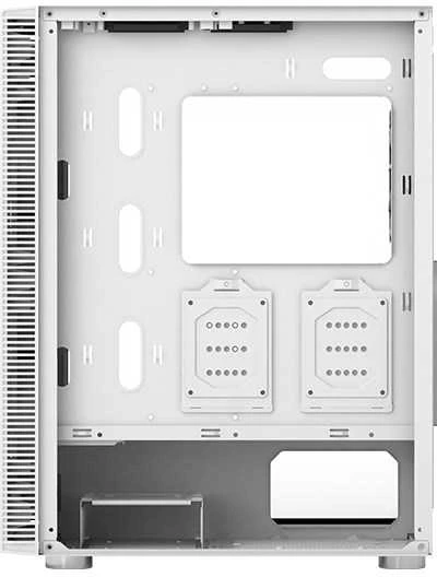 „Montech X3 Mesh Midi-Tower“, RGB, grūdintas stiklas – baltos spalvos
