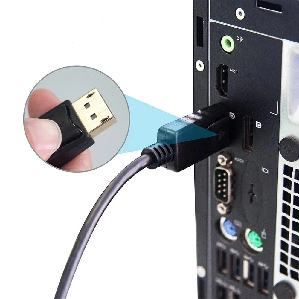 Montis adapterio displayport v1.4?hdmi v2.0 20cm mt0