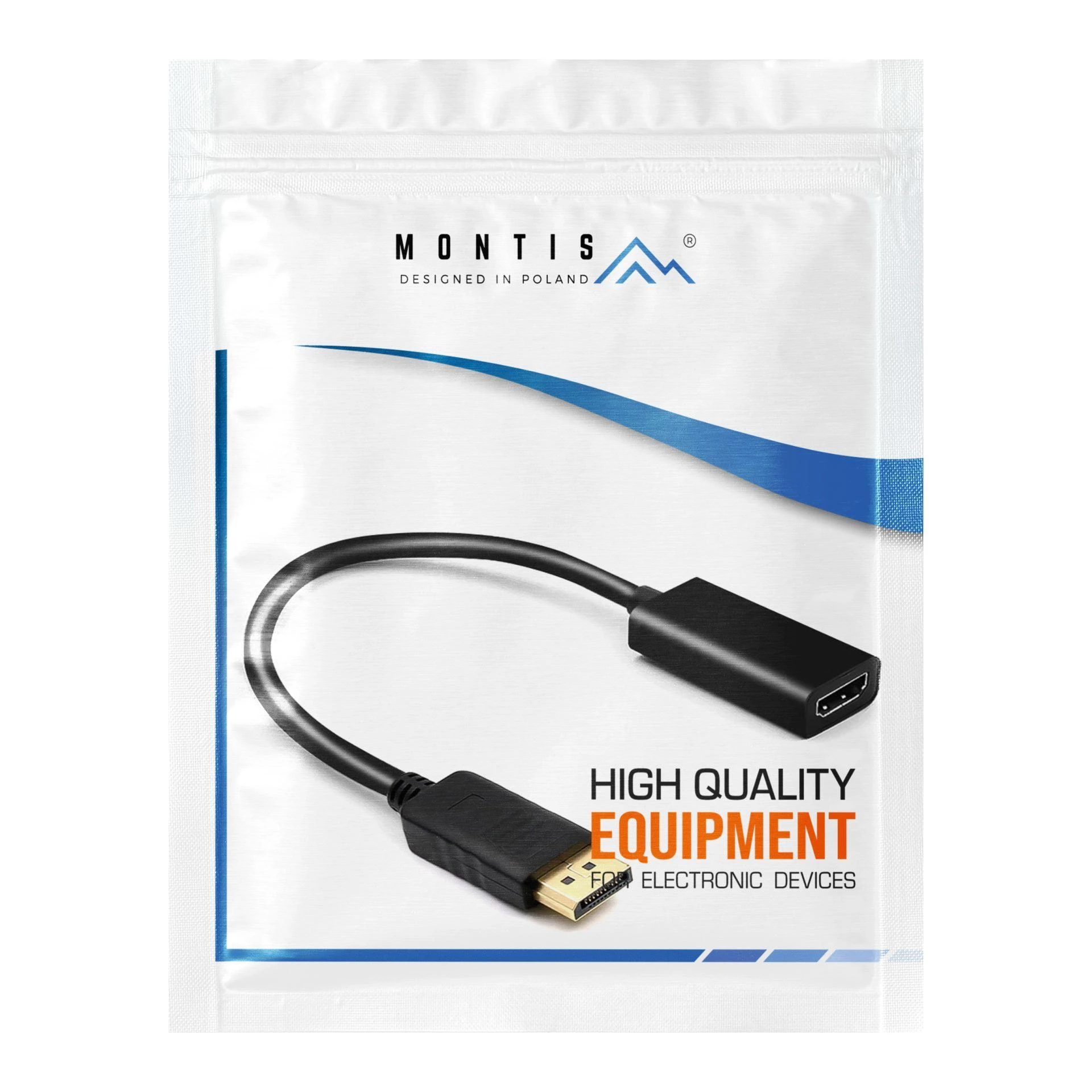 DisplayPort į HDMI adapteris Montis pakuotėje