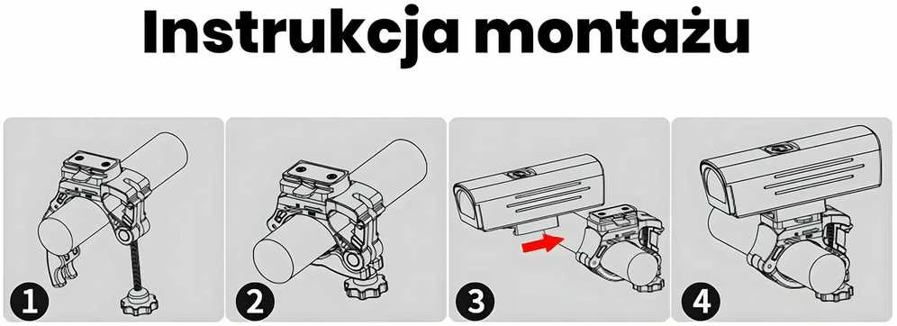 Montis LED priekinis dviračio žibintas MT109 Priekinis apšvietimas 1300 lm