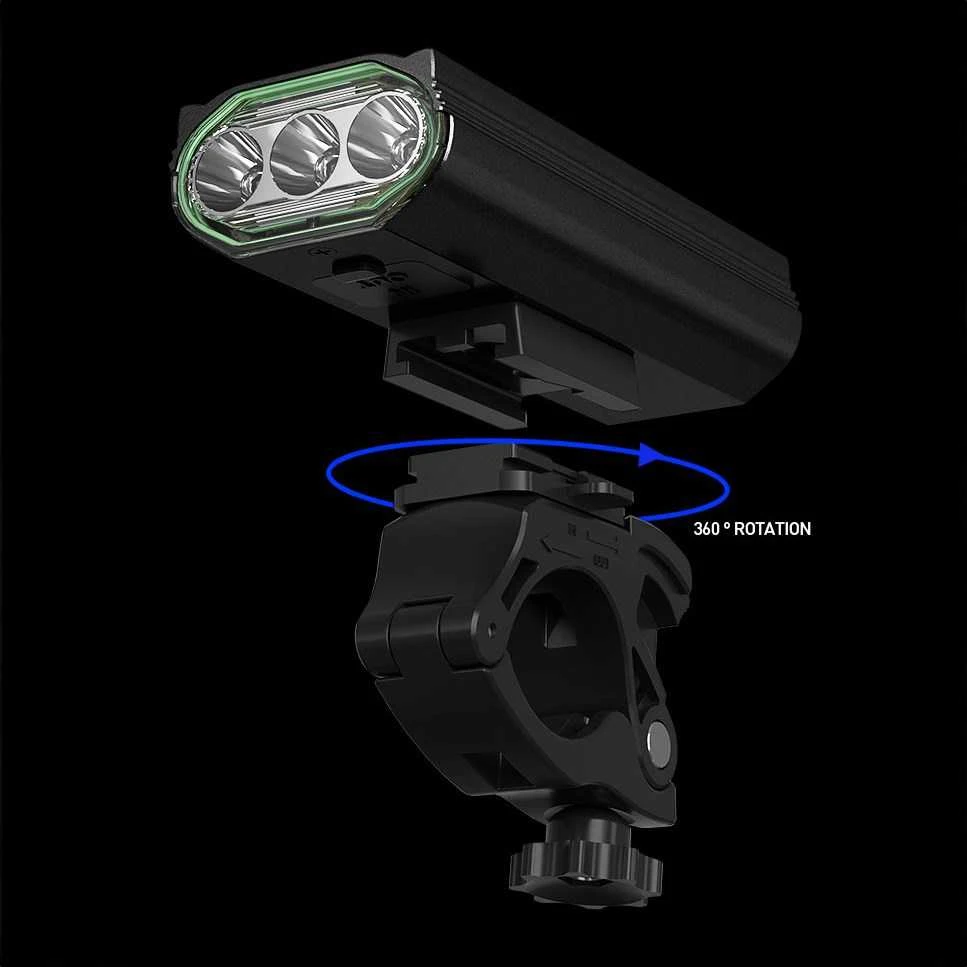 Montis LED priekinis dviračio žibintas MT110 Priekinis apšvietimas 1000 lm