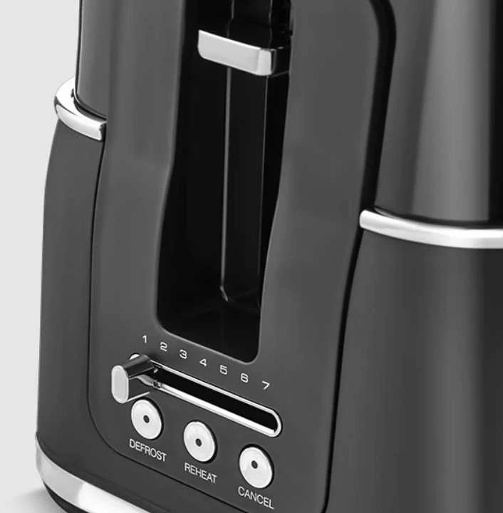 Skrudintuvas Morphy Richards 245744 toaster 7 4 slices 1750 W Juodas