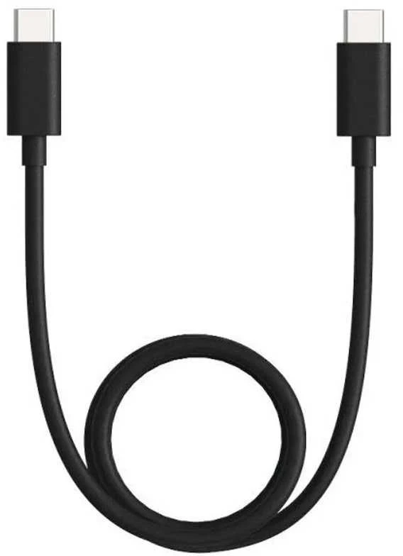 Įkroviklis Motorola TurboPower 50W dvigubas USB-C/USB-A su USB-C laidu 1m juodos spalvos