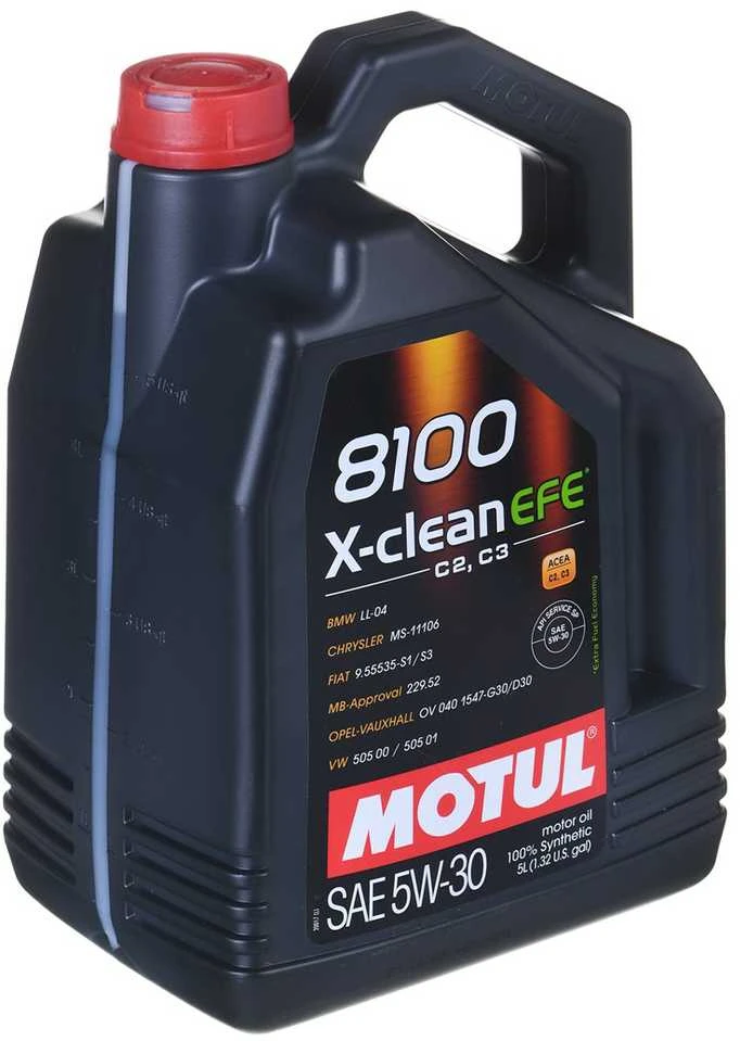 Alyva MOTUL 8100 X-clean efe 5W30 5ltr (109471)