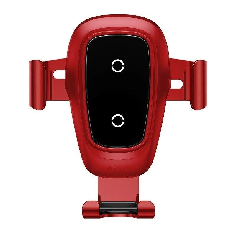 Automobilinis Baseus magnetinis telefono laikiklis į groteles - Raudonas