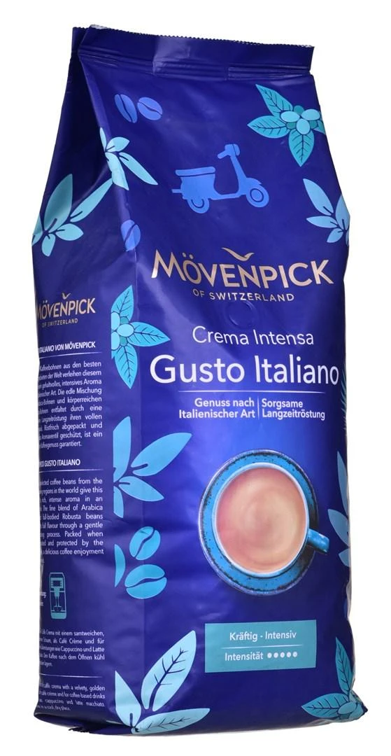 Kavos pupelės Movenpick Gusto Italiano kremas 1kg