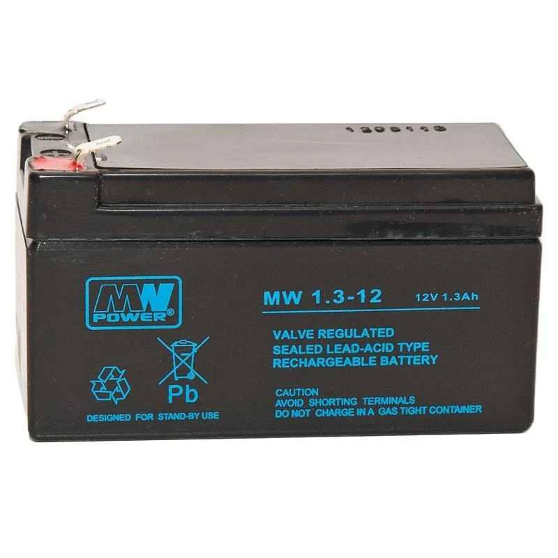 AKUMULIATORIUS 12V/0.8AH-MWS MW Power