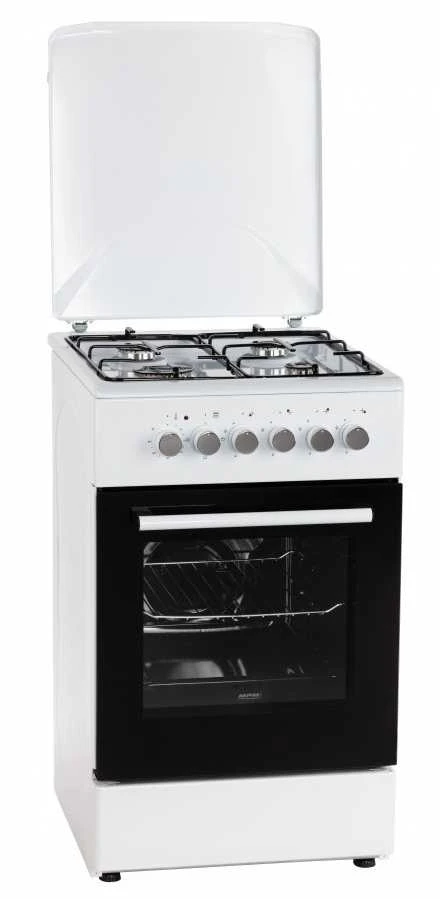 MPM MPM-56-KGE-03 Dujinė/elektrinė viryklė Baltos