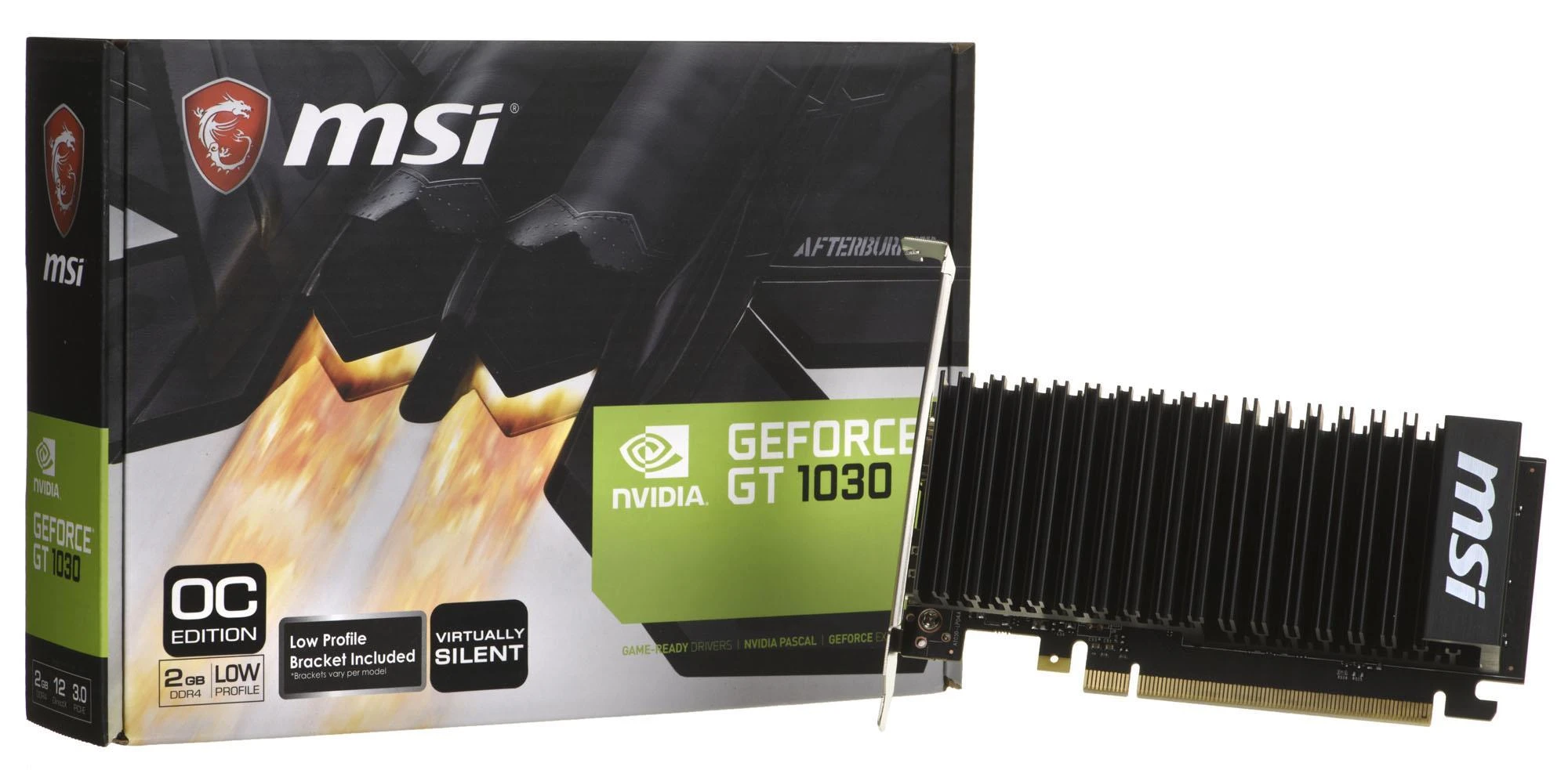 Vaizdo plokštė MSI GeForce GT 1030 2GB DDR4
