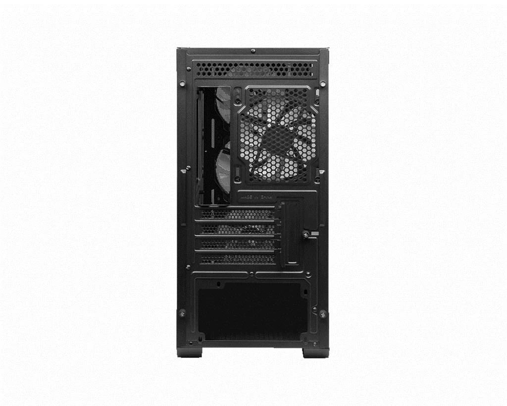 Kompiuterio korpusas MSI MAG FORGE M100R, Juodas, Micro ATX Tower