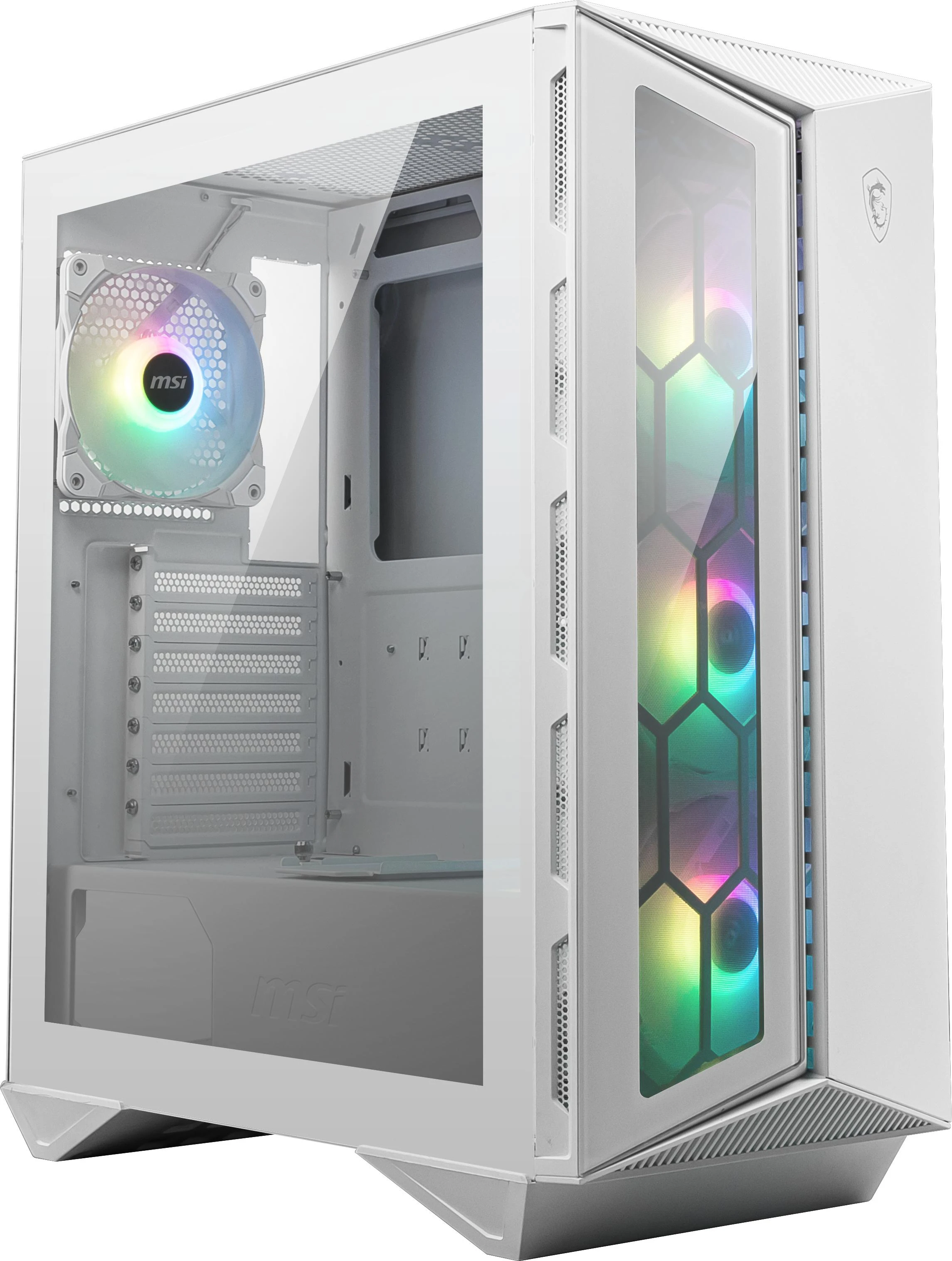 MSI | MPG GUNGNIR 110R | Side window | Mid-Tower | ATX | Baltas