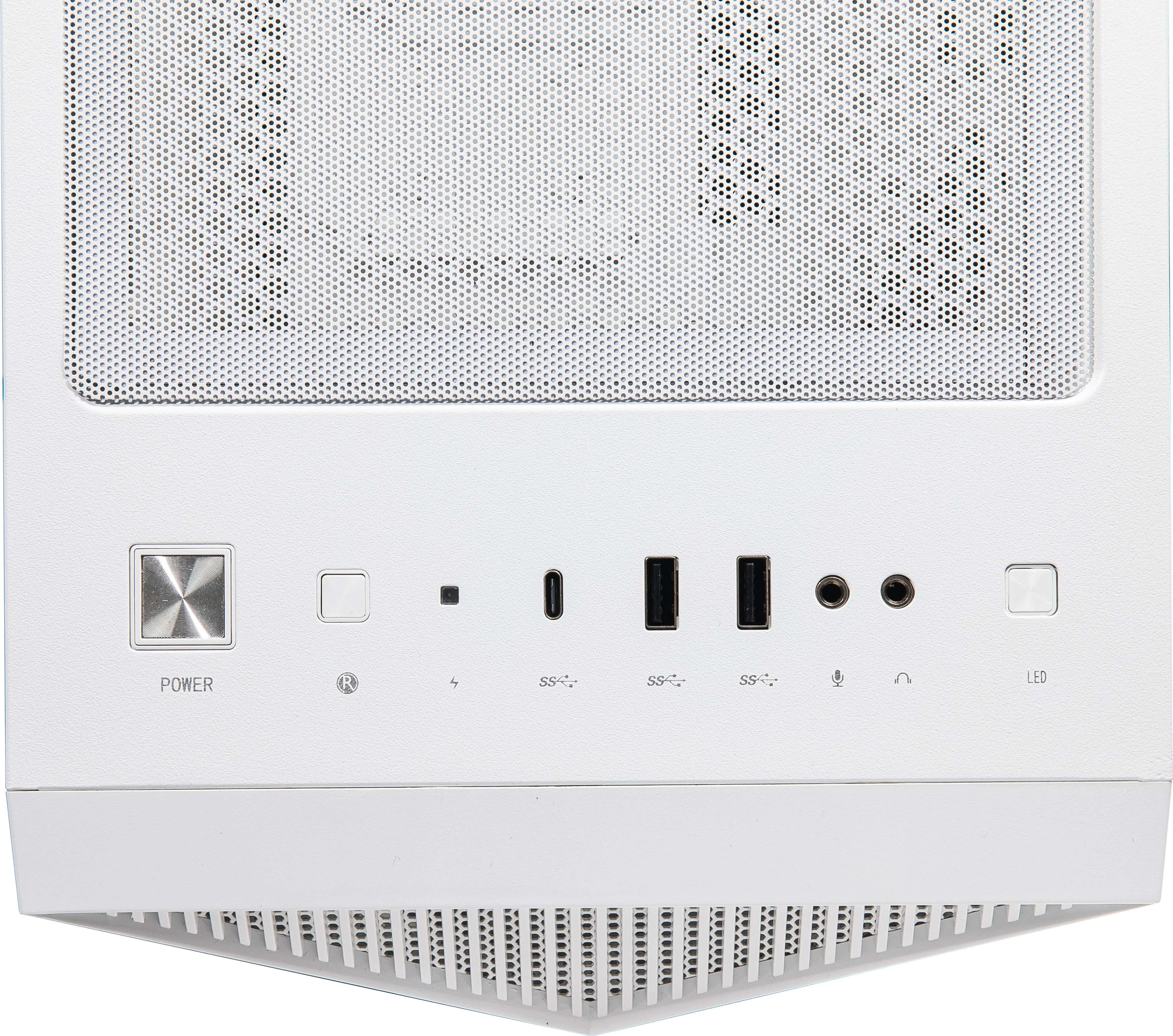MSI | MPG GUNGNIR 110R | Side window | Mid-Tower | ATX | Baltas