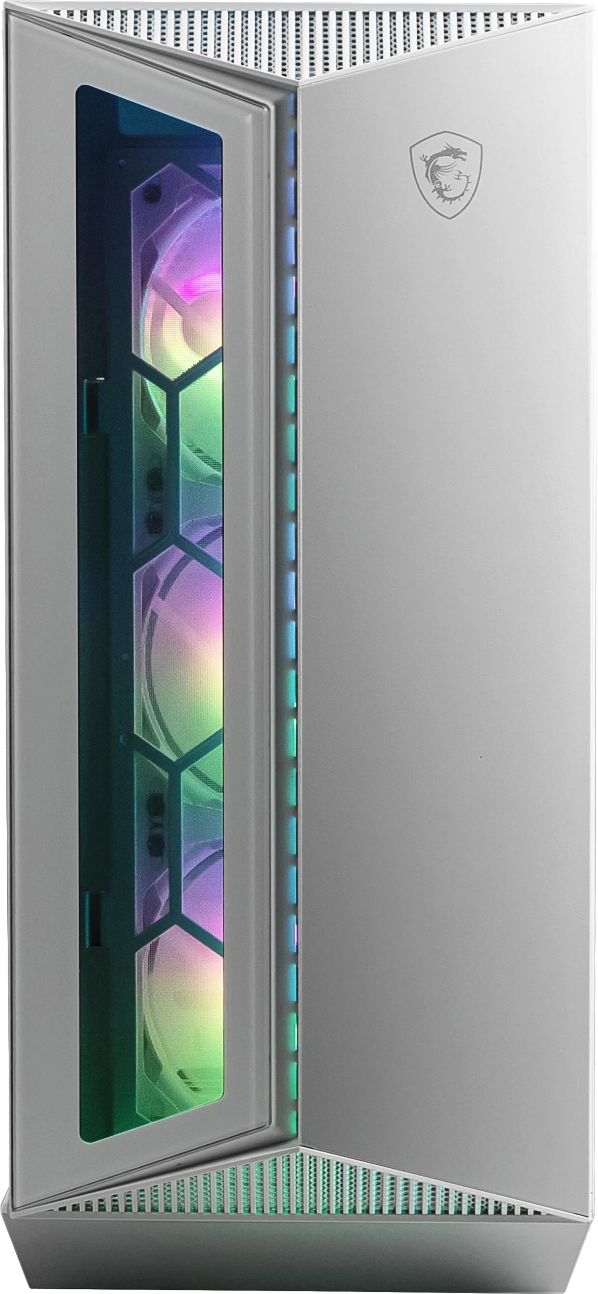 MSI | MPG GUNGNIR 110R | Side window | Mid-Tower | ATX | Baltas