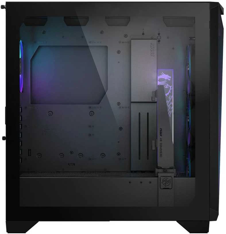 MSI MPG GUNGNIR 300R AIRFLOW | MSI | Kompiuterio korpusas | MPG GUNGNIR 300R AIRFLOW | Šoninis langas | Juodas | Vidutinio dydžio bokštas | ATX