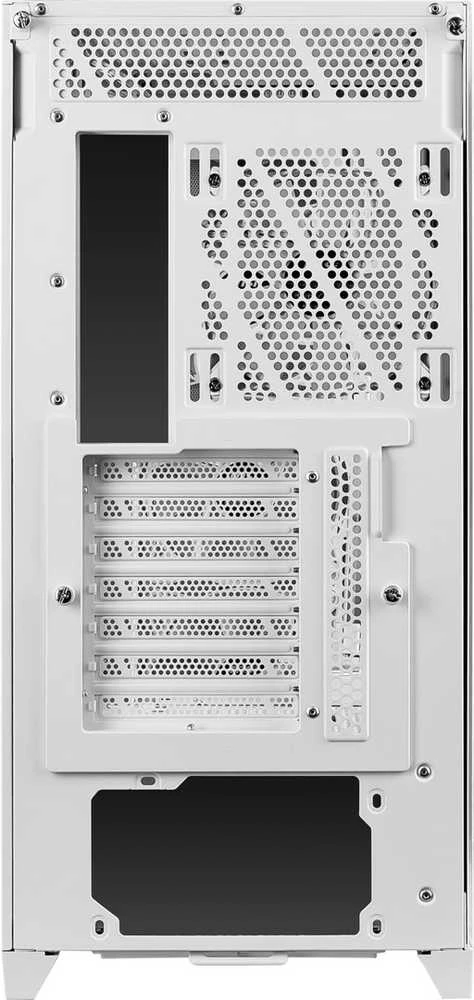 MSI | Kompiuterio korpusas | MPG GUNGNIR 300R AIRFLOW Baltas | Šoninis langas | Baltas | Vidutinio dydžio bokštas | ATX