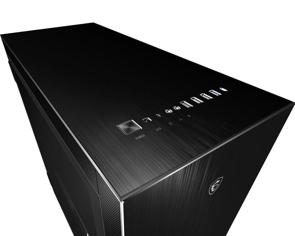 MSI MPG SEKIRA 500P PC dėklas, Mid-Tower, USB 3.2, Juodas