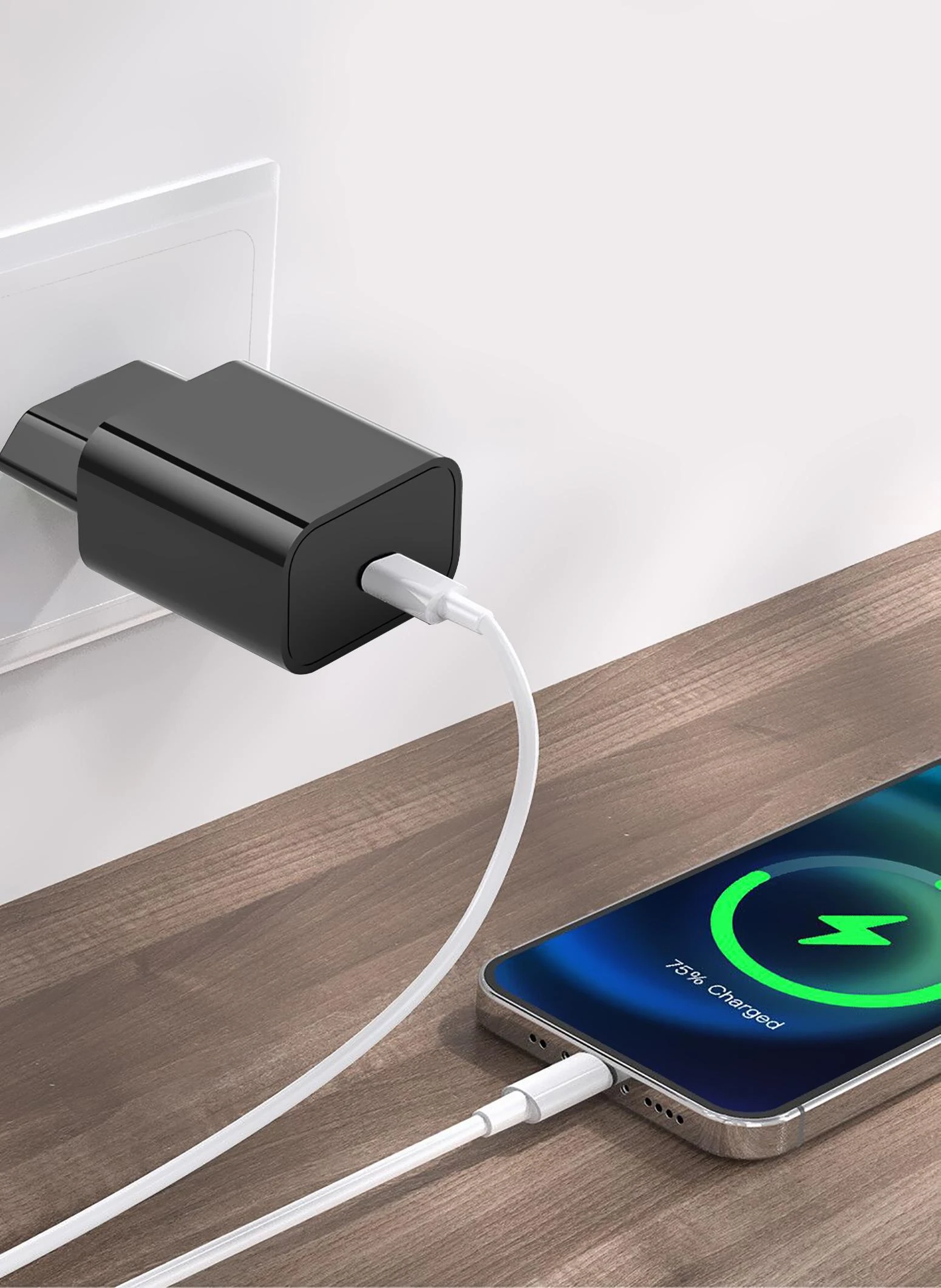 Sieninis Įkroviklis - Msonic MY6623K USB-C PD