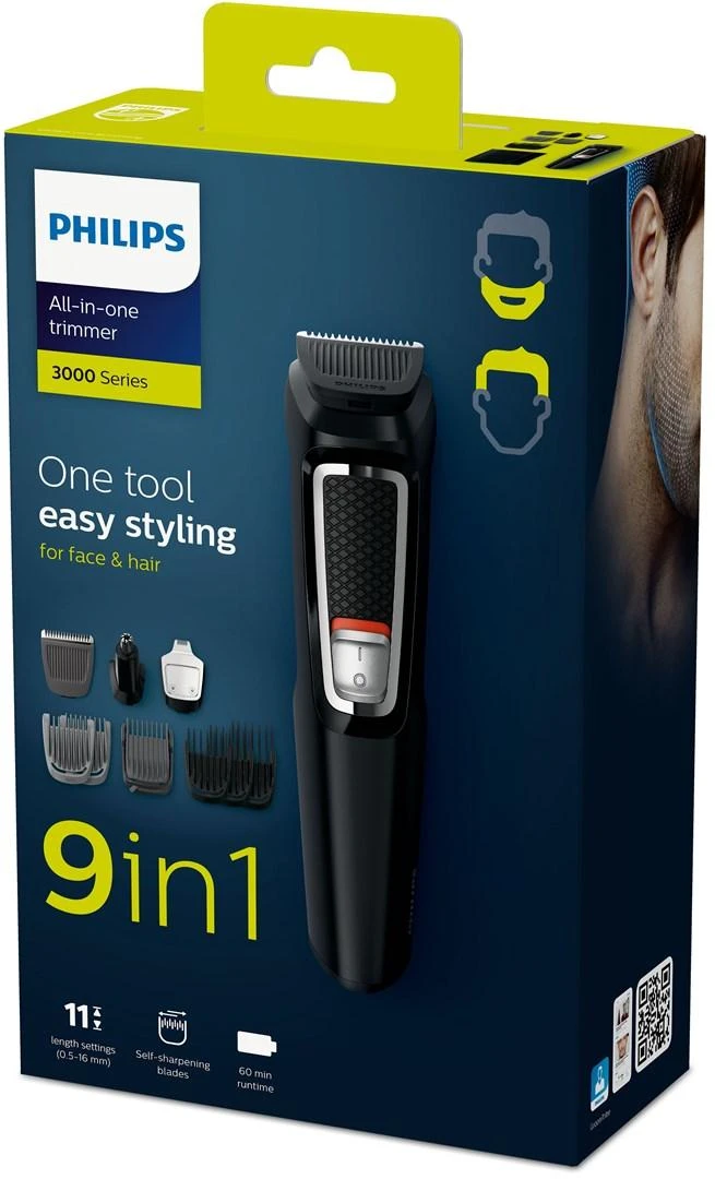 Multigroom series 3000 „Devyni viename“ kirptuvas Philips MG3740/15
