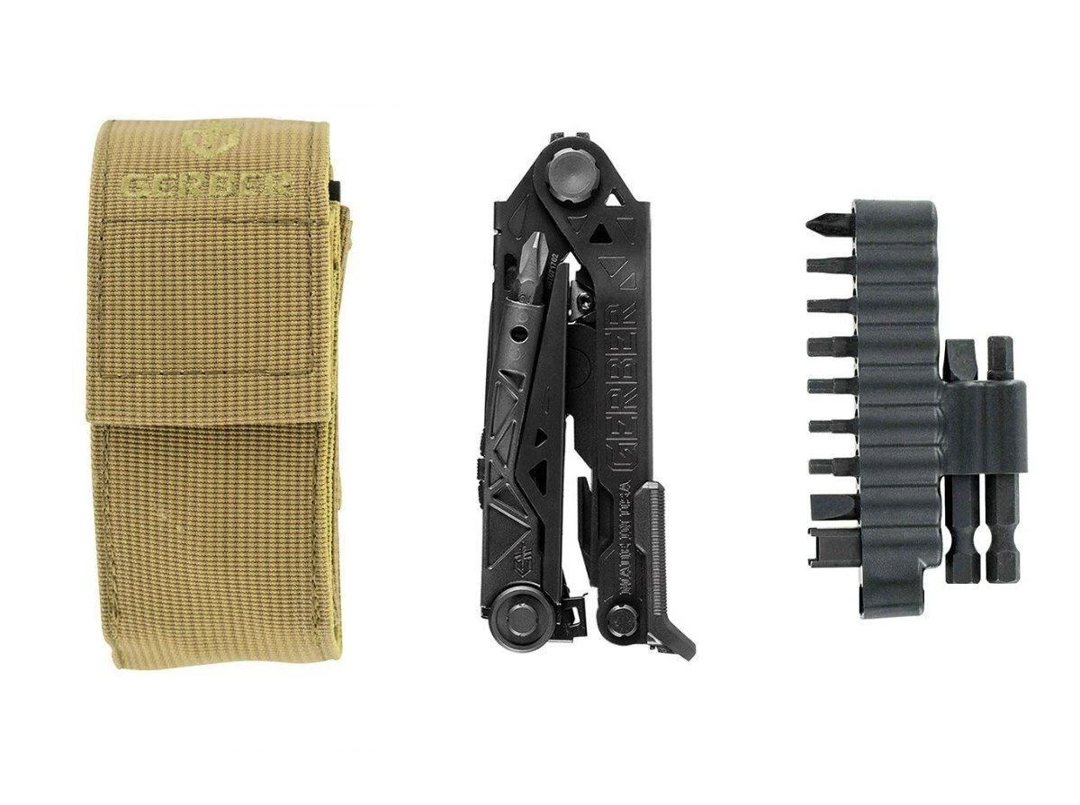 Gerber Center-Drive Juodas (Coyote Molle Sheath)