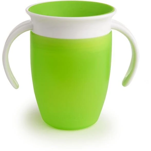 MUNCHKIN mokomasis puodelis, Miracle 360, žalias, 6mėn+, 207 ml, 90103