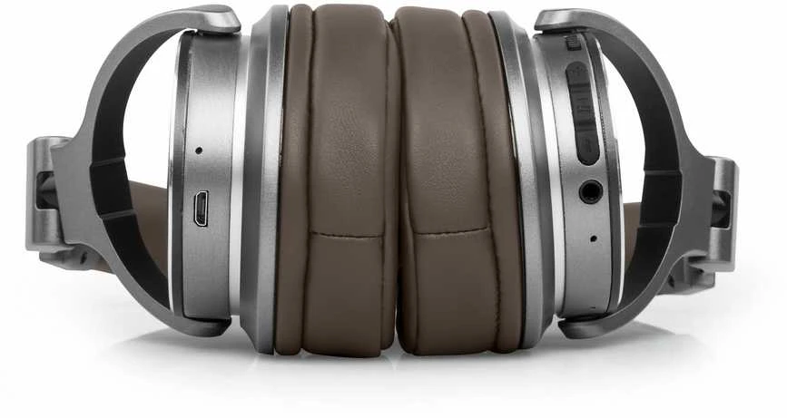 Belaidės Bluetooth Stereo ausinės Muse M-278BT, Rudos