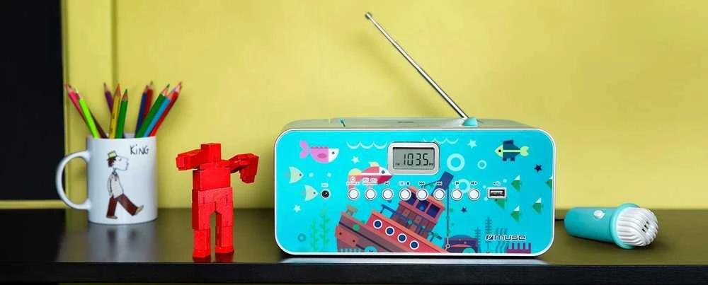 Muse Mūza | M-29KB | Nešiojamas radijo CD/MP3 grotuvas su USB | 30 W | Vaizdas