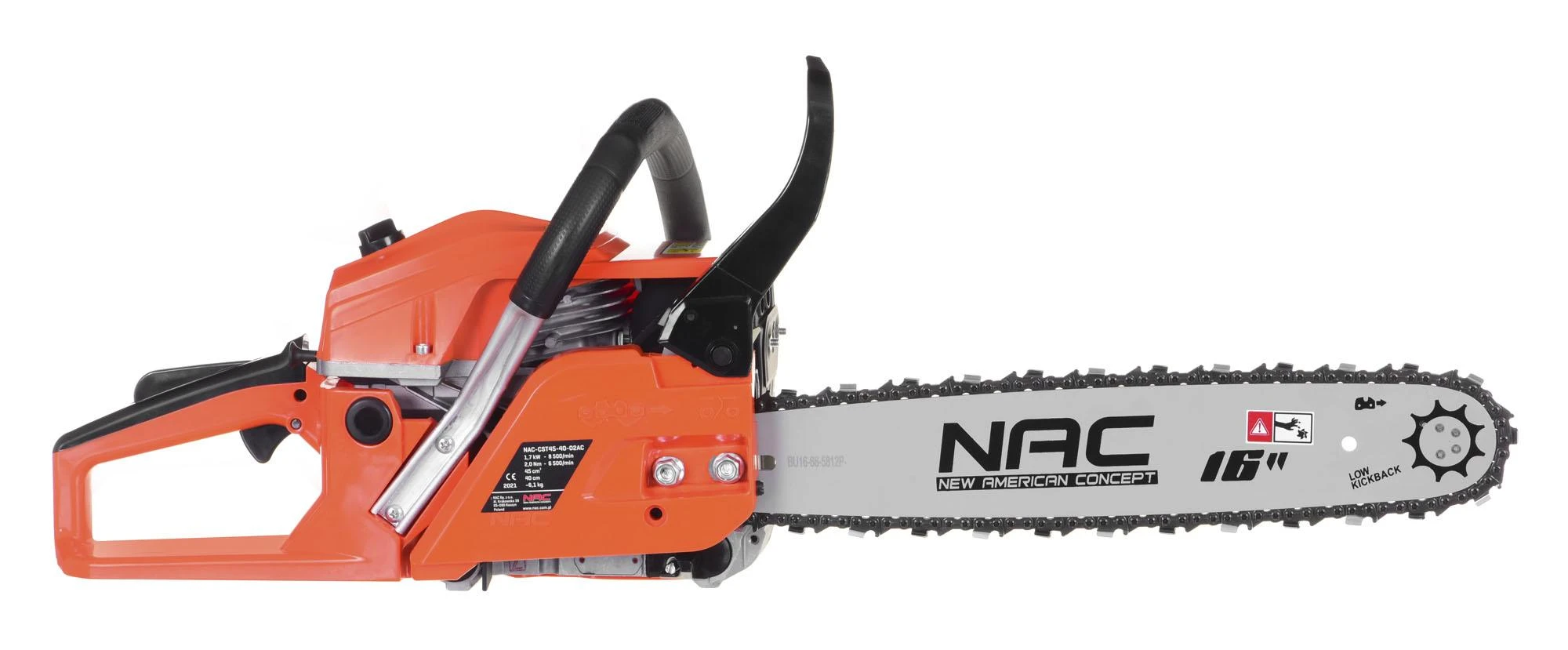 Benzininis NAC grandininis pjūklas 45cc 40cm CST45-40-02AC