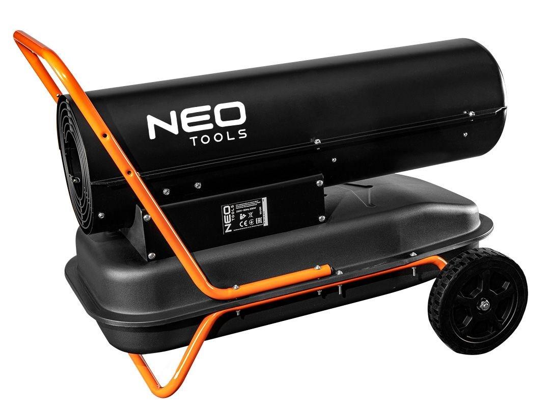 Neo Tools Neo Oil šildytuvas 30kW, bakas 34l, ratai 90-081