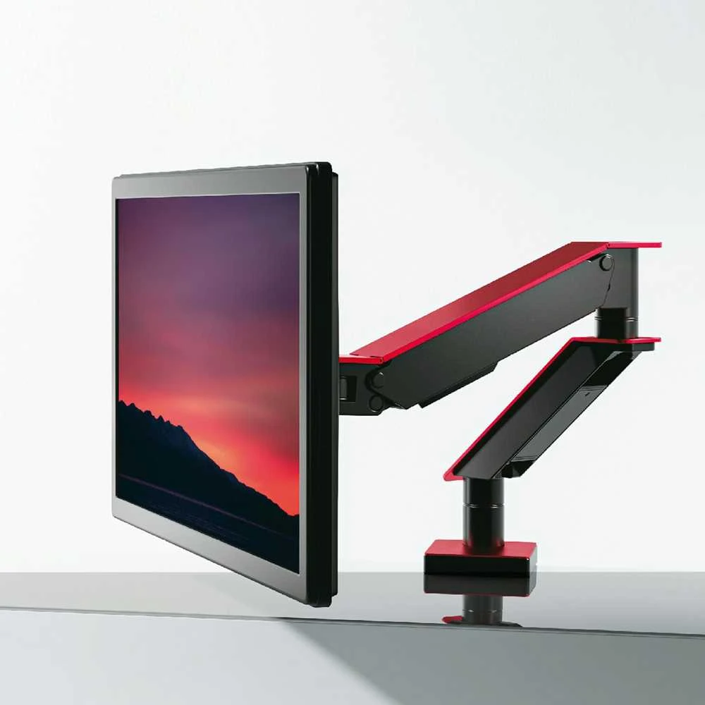 Uchwyt Laikiklis Žaidimų laikiklis „NanoRS“ LCD monitoriui, 17–32 colio, 8kg, VESA 75x75 ir 100x100, dviguba svirtis, RS162
