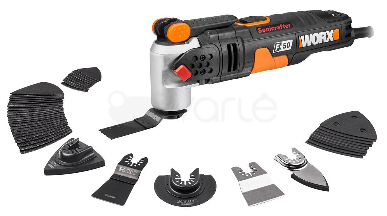 Worx oscillerende multitool Sonicrafter F30 WX680.2 - 350W - Met snoer