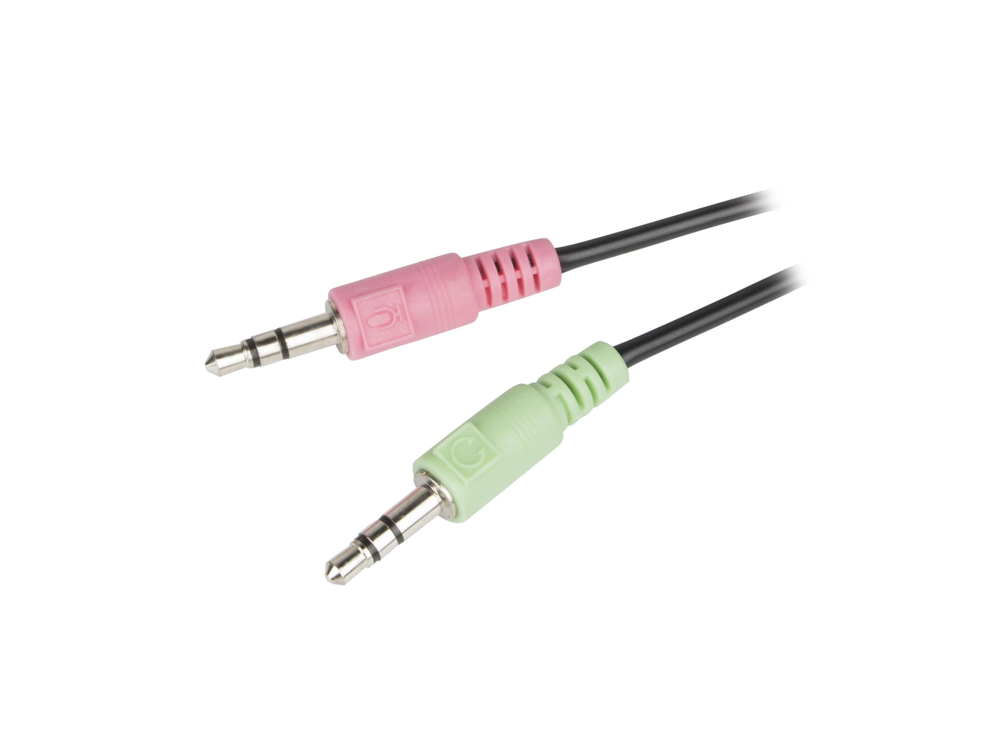 Universalios kompiuterinės ausinės su mikrofonu Natec CANARY NSL-1295, Juodos