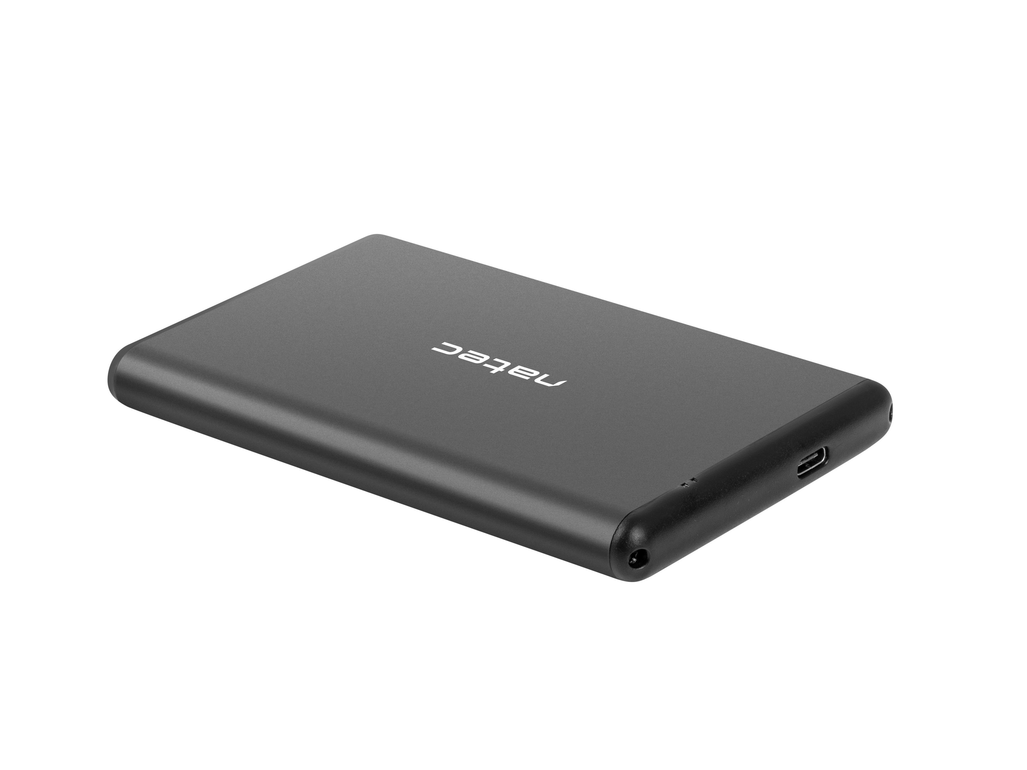 NATEC NKZ-0942 Natec išorinis HDD/SSD korpusas RHINO-C, skirtas 2,5" SATA - USB Type-C, aliuminis