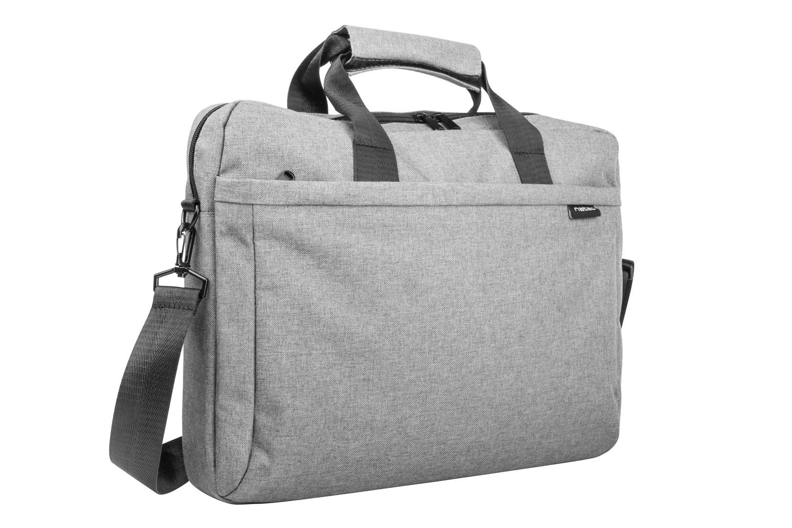 NATEC NTO-0766 Nešiojamas kompiuteris Bag MUSTELA 15.6" Pilkas