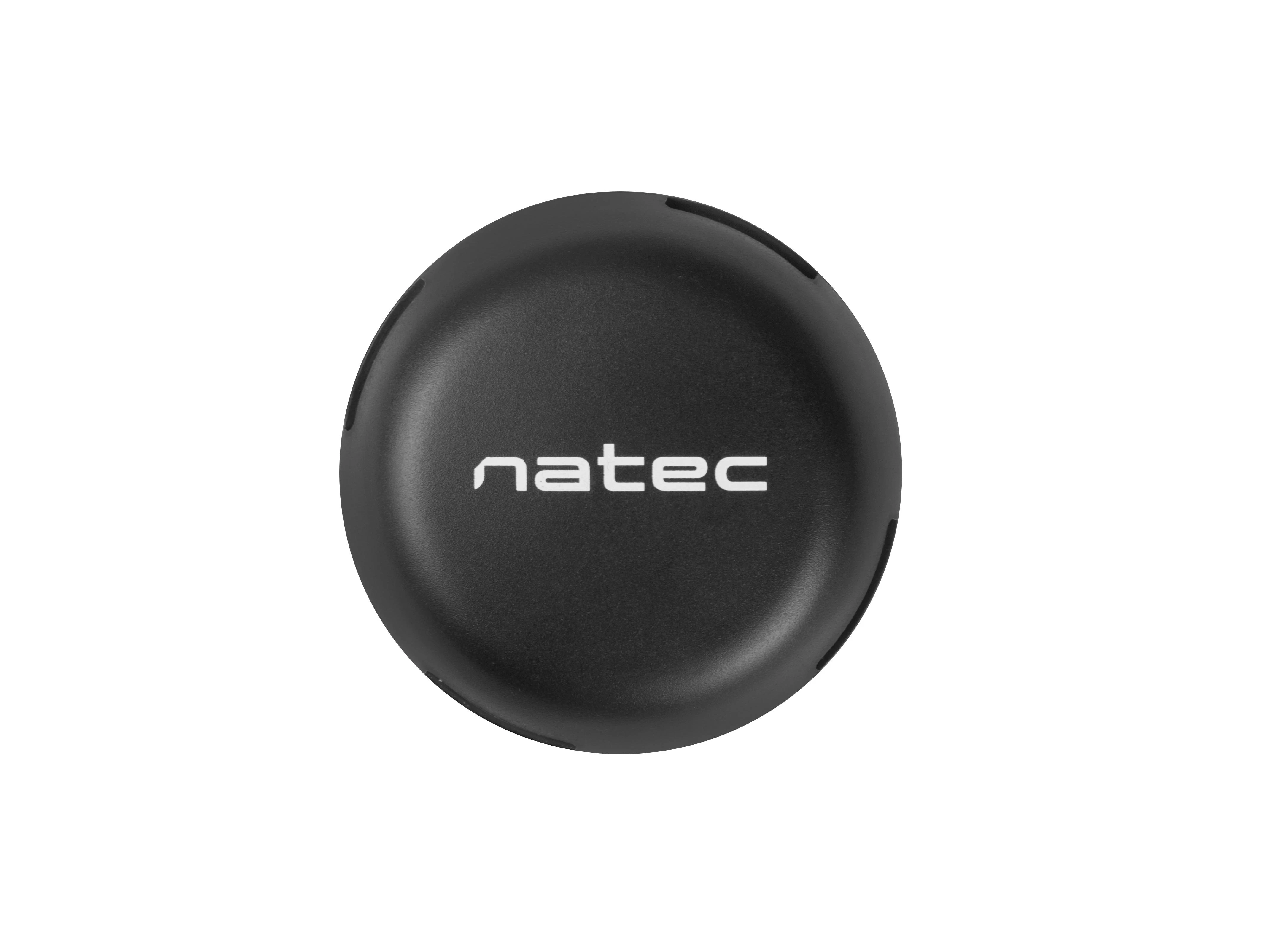 NATEC NHU-1330 Hub USB 2.0 BUMBLEBEE 4-jungtys Juodas