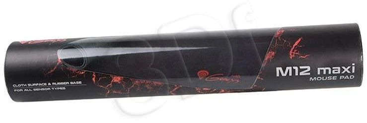 Pelės kilimėlis Genesis Carbon 500 Maxi Logo NPG-0660 Juodas 450 x 900 mm