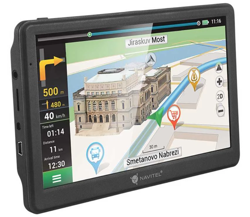 Navitel | GPS Navigation | MS700 | GPS (satellite) | 800 х 480 pikselių | Maps included