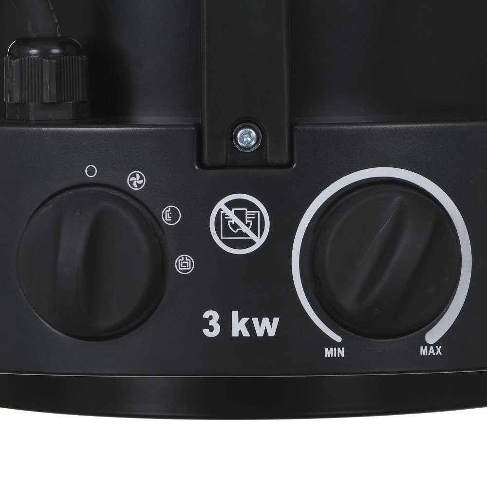 Neo Tools Pastatomas elektrinis šildytuvas NEO, 3000W, IPX4, 90-068