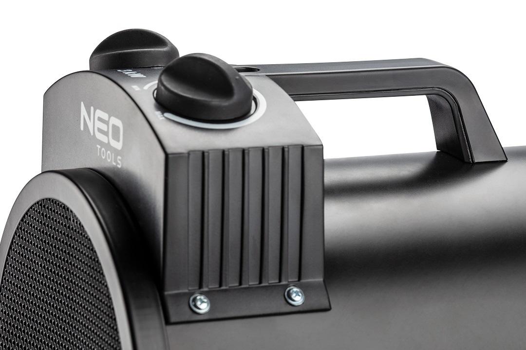 Neo Tools Pastatomas elektrinis šildytuvas NEO, 3000W, IPX4, 90-068