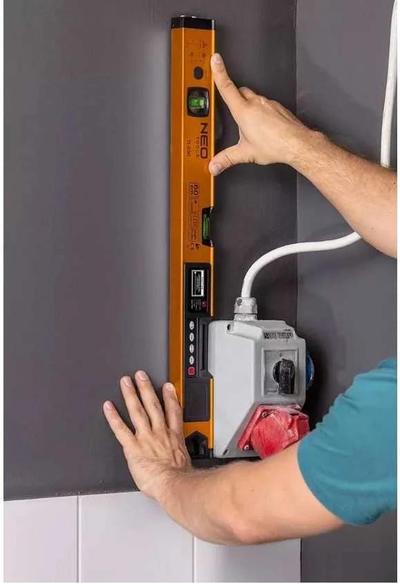 Neo Tools Poziomnica, Gulsčiukas su elektroniniu ekranu 60 cm