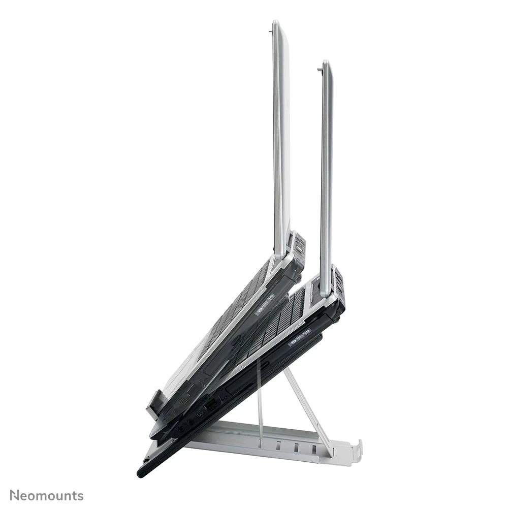 Neomounts Newstar NSLS100 nešiojamojo kompiuterio stovas Sidabras 55,9 cm (22")