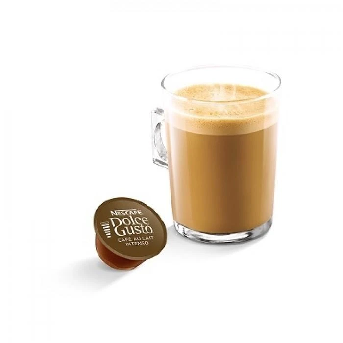 Nescafe Kavos kapsulės DOLCE GUSTO CAFE AU LAIT INTENSO, 16 vnt.