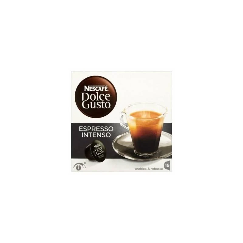 Nescafe Dolce Gusto Espresso Intenso Kava, 16 kapsulių dėžutėje