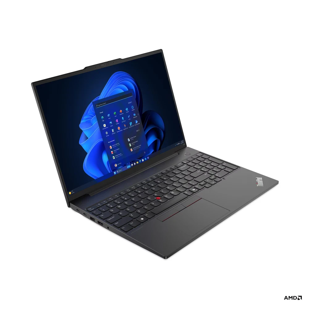 Nešiojamas kompiuteris Lenovo ThinkPad E16 Gen 2 (AMD) | 16"/ IPS/ WUXGA/ Anti-glare | AMD Ryzen™ 5 7535U | 8GB | 256GB | AMD Radeon™ 660M | Windows® 11 Pro (Pažeista pakuotė)
