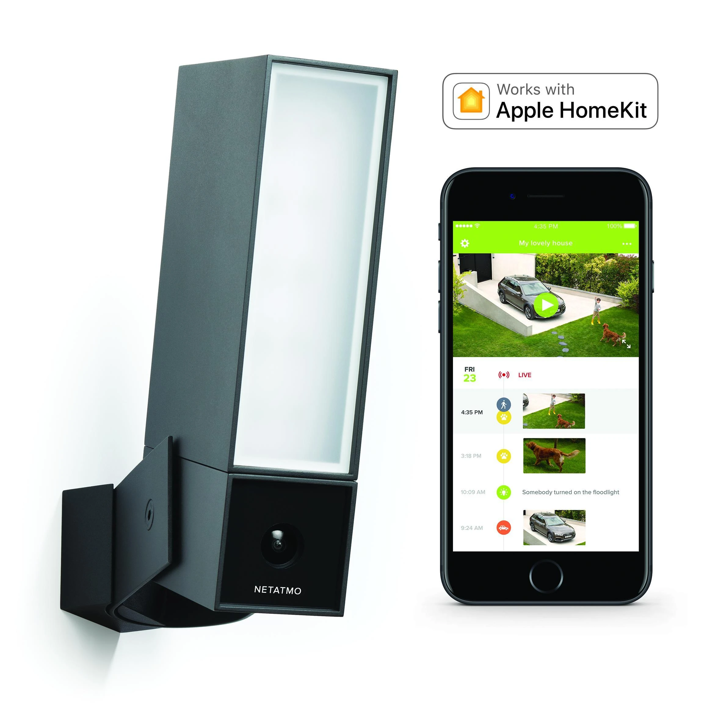 Netatmo Smart lauko kamera
